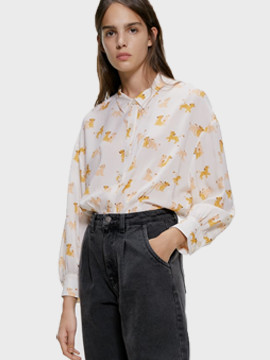 button tweezed blazer